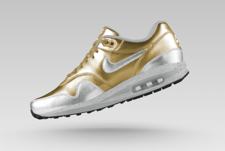 Nike Air Max 1 iD Metallic Leather