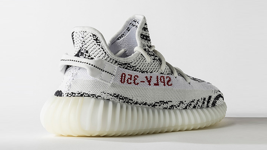 yeezy gray zebra