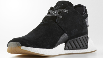 nmd leather black