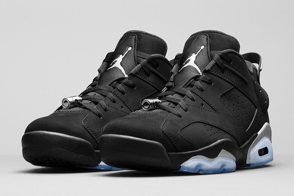 Nike Air Jordan 6 Low Black Silver | Where To Buy | 304401-003 | The Sole  Supplier