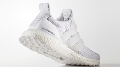 adidas ultra boost white sole