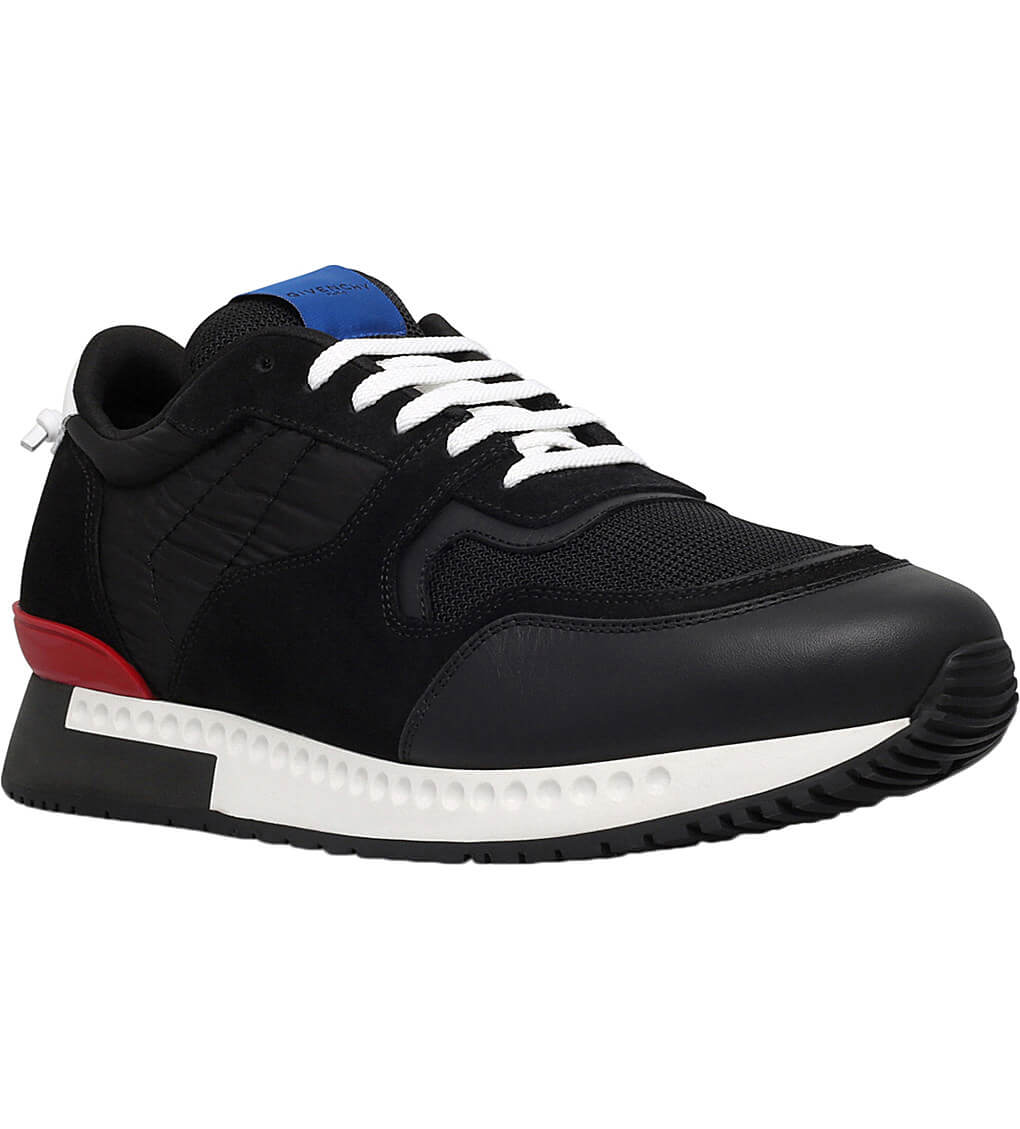Givenchy Active Suede Runner Black 