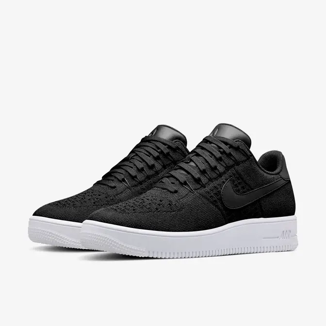 Af1 flyknit black best sale