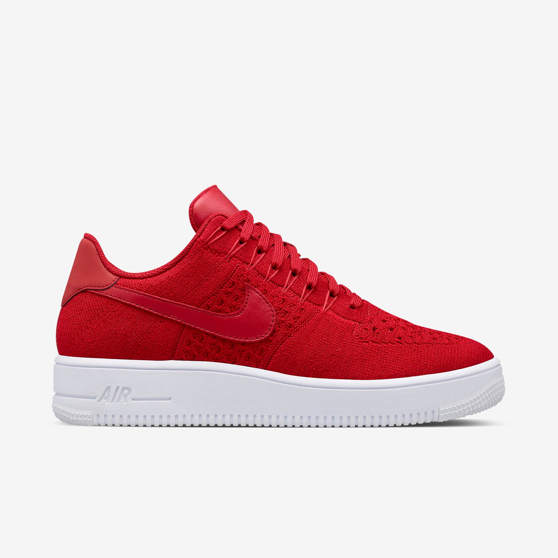flyknit air force 1 red