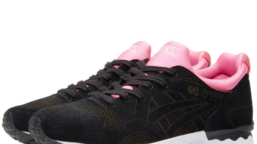 asics black pink