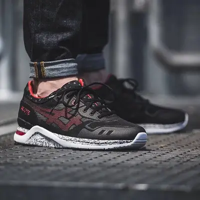 Asics gel lyte cheap evo red black