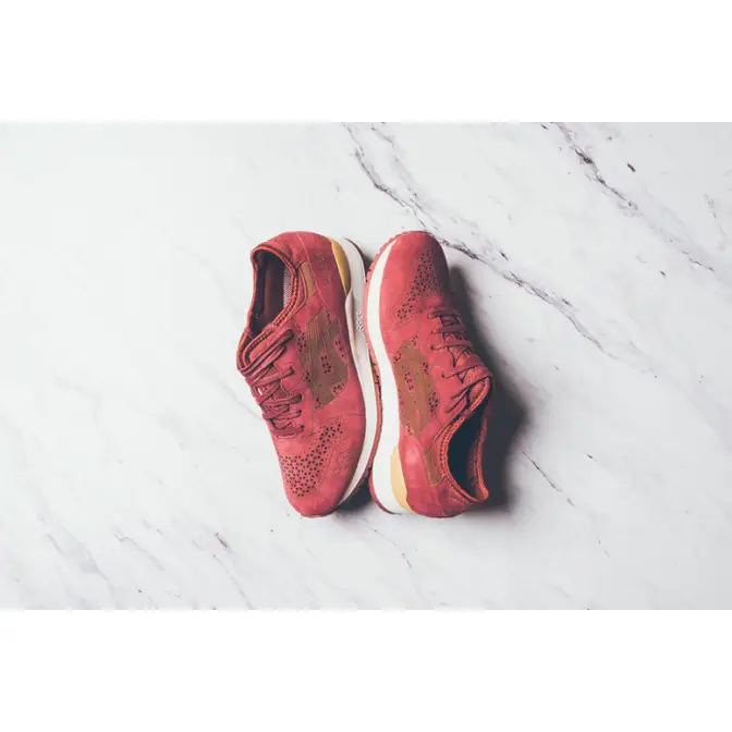 Asics gel lyte iii deals burgundy gold