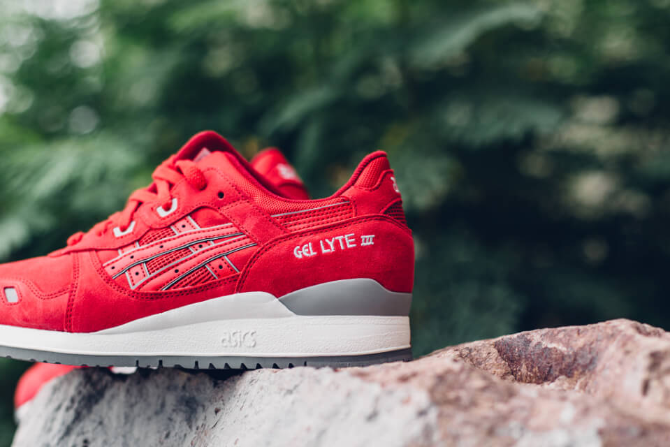 ASICS Gel Lyte III Puddle Pack Red 