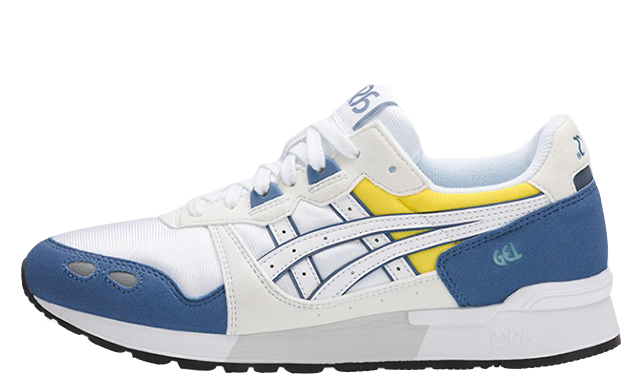 asics gel lyte white blue