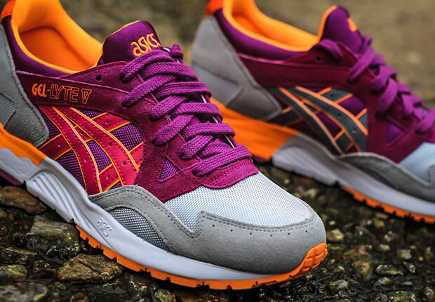 asics gel lyte violette