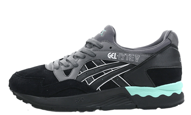 asics gel lyte v black mint
