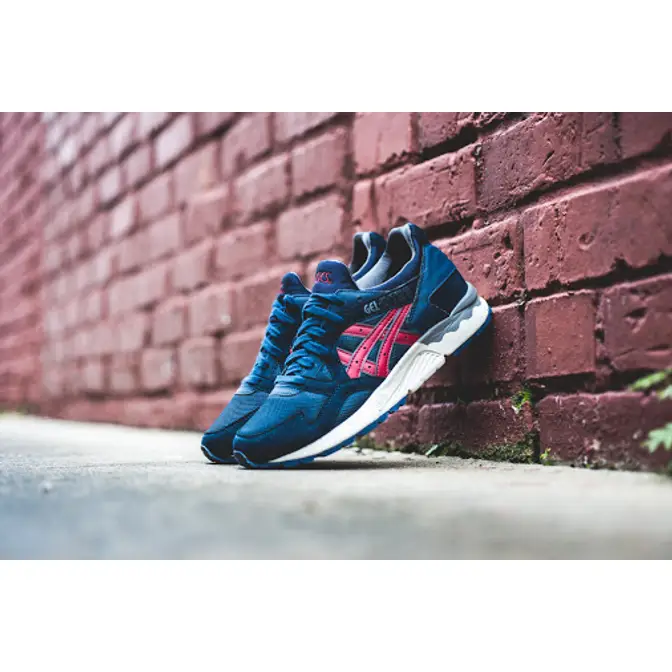 ASICS Gel Lyte V Premium Navy Burgundy Where To Buy H5D0Y 5025 The Sole Supplier