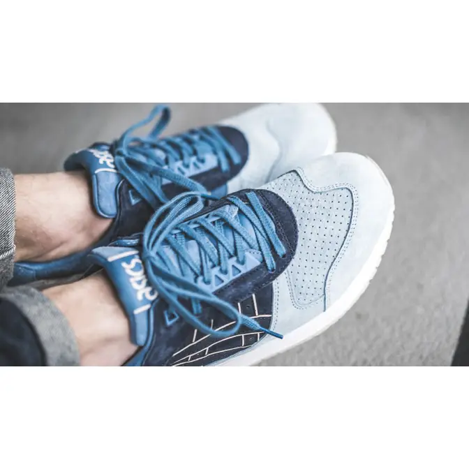 Asics gel cheap respector navy