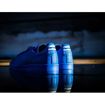 adidas Consortium x Pharrell Williams Stan Smith Solid Blue Where To Buy B25386 The Sole Supplier