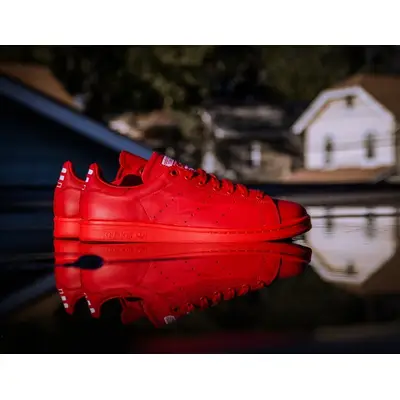 Stan smith pharrell outlet red