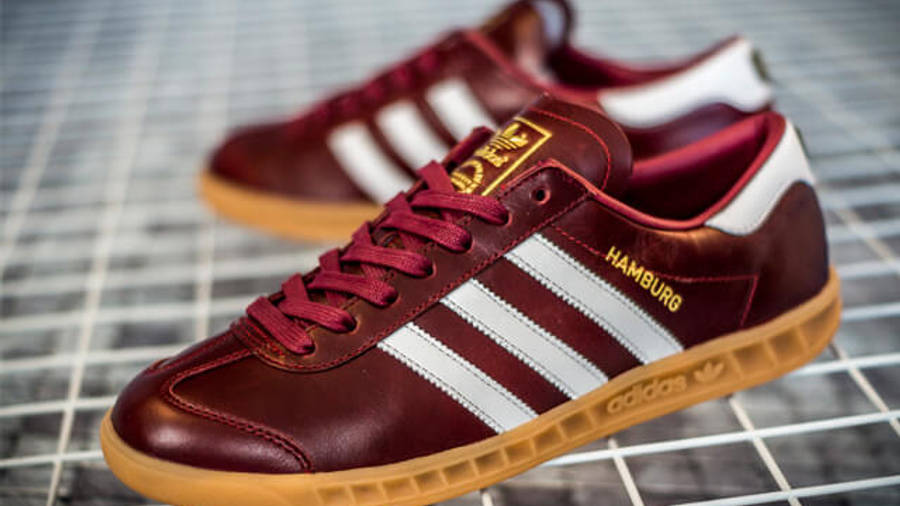 adidas Hamburg Made In Germany Core Burgundy | Where To Buy | S31603 | The  Sole Supplier