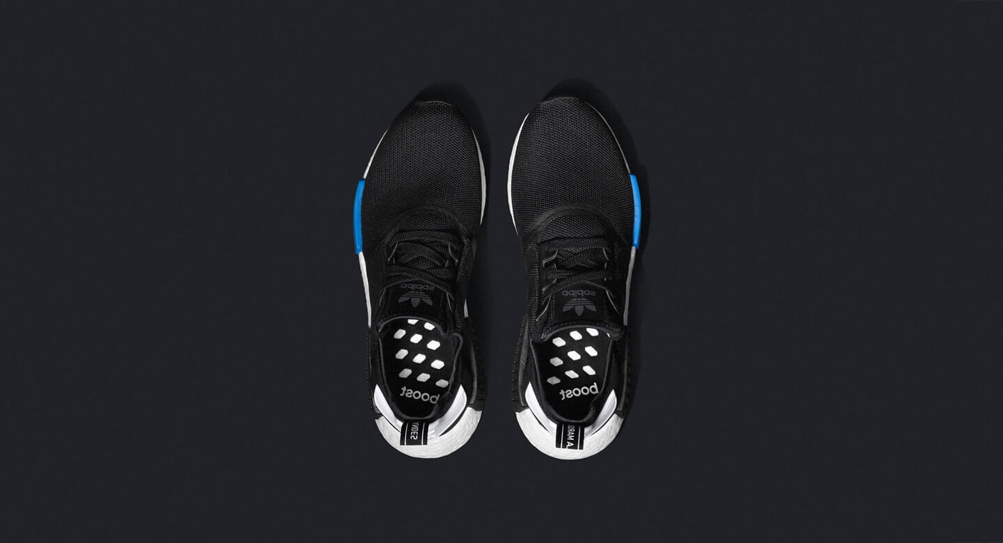 adidas NMD_R1 Black Blue