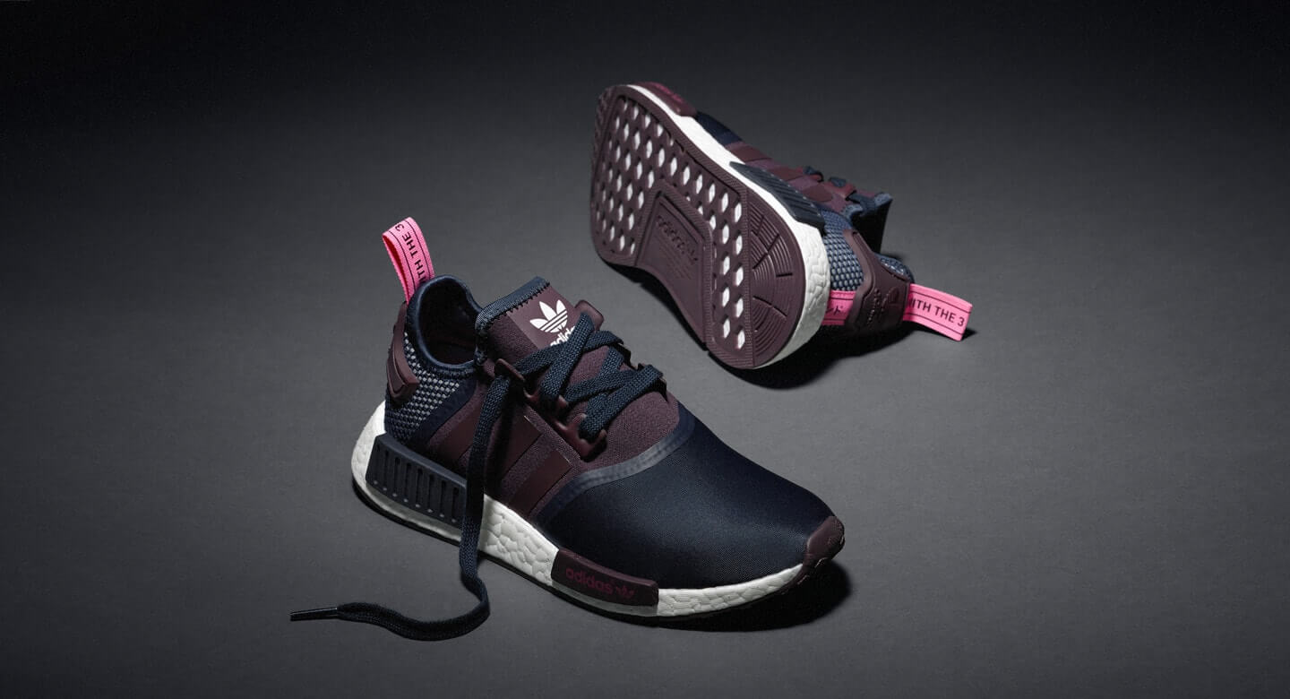 Adidas Nmd_r1 Nmd Black And Pink Nmd_r1 Nmd R1 Core Black Shock