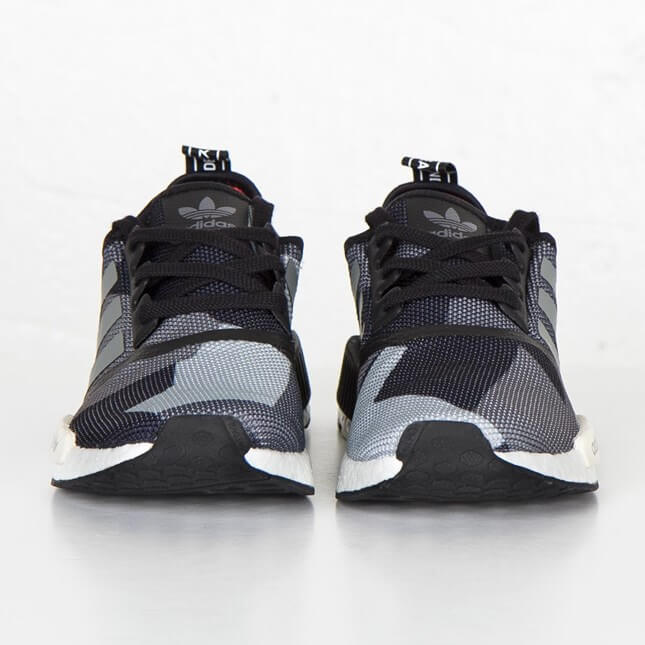 adidas NMD_R1 Primeknit Core Black White