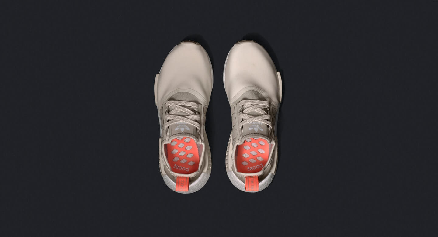 adidas NMD_R1 Wmns Brown White