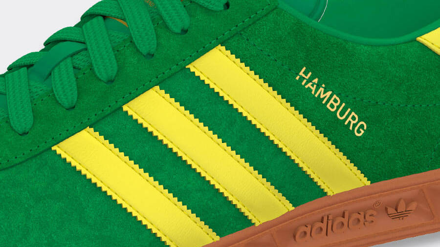 adidas hamburg green yellow