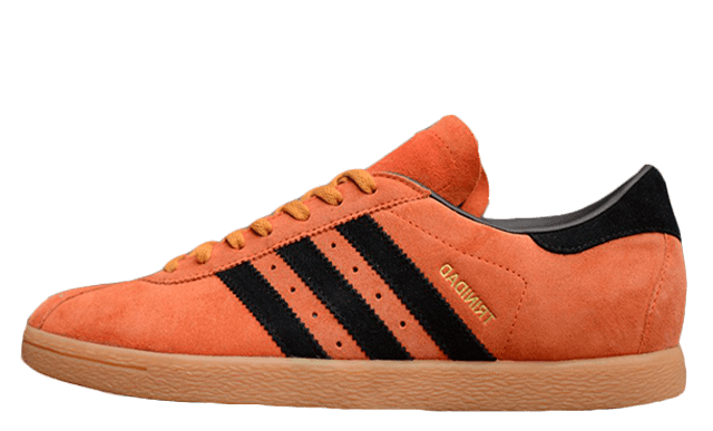 orange adidas trainers