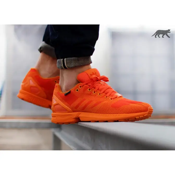 adidas Originals ZX Flux Weave OG GTX Triple Orange | Where To Buy | B35129  | The Sole Supplier