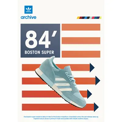 adidas Marathon Originals x Size? Boston Super Blue