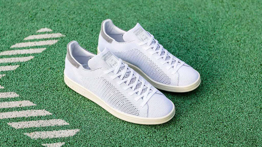 adidas stan smith primeknit triple white