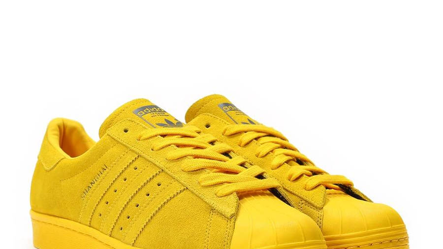 adidas superstar 80s yellow