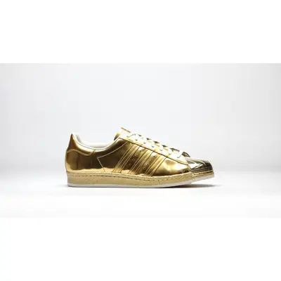 Adidas superstar 80s metallic gold sale