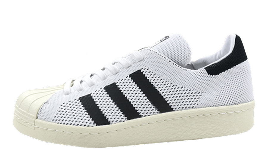 superstar 80s primeknit women white