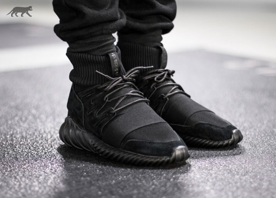 adidas tubular doom sock triple black