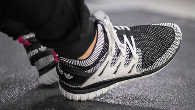 adidas tubular nova black white