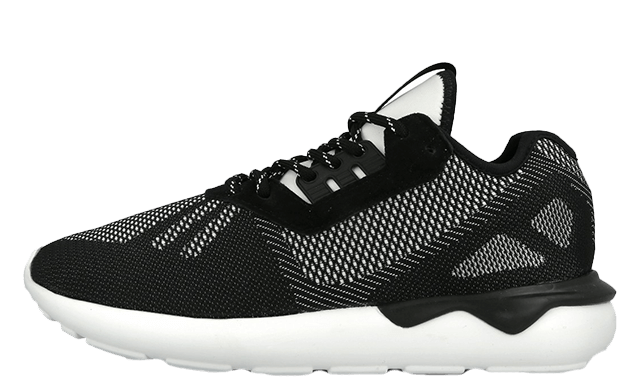 adidas Tubular Weave Black White