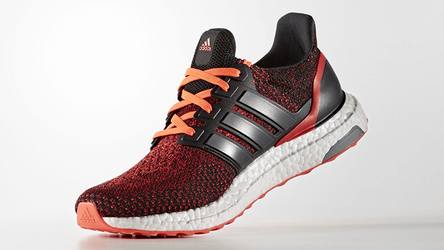 ultra boost solar red black laces