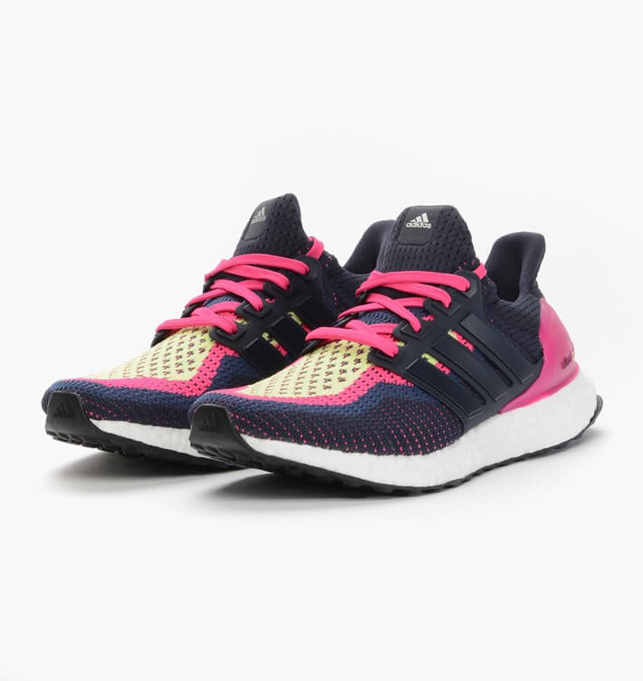 adidas Ultra Boost Womens Pink Navy
