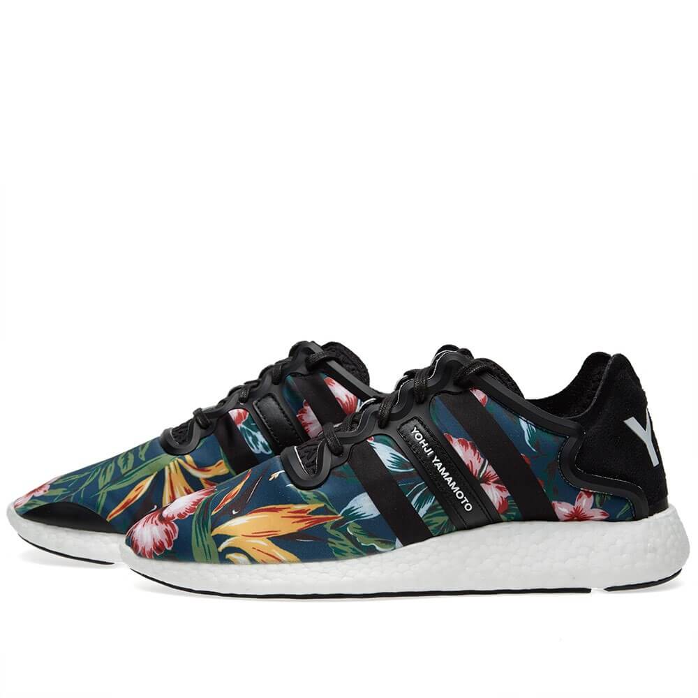 y3 floral trainers
