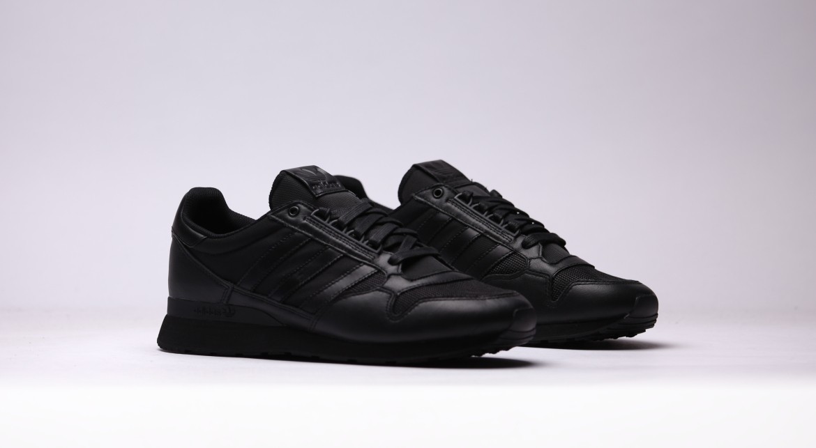 adidas zx black leather