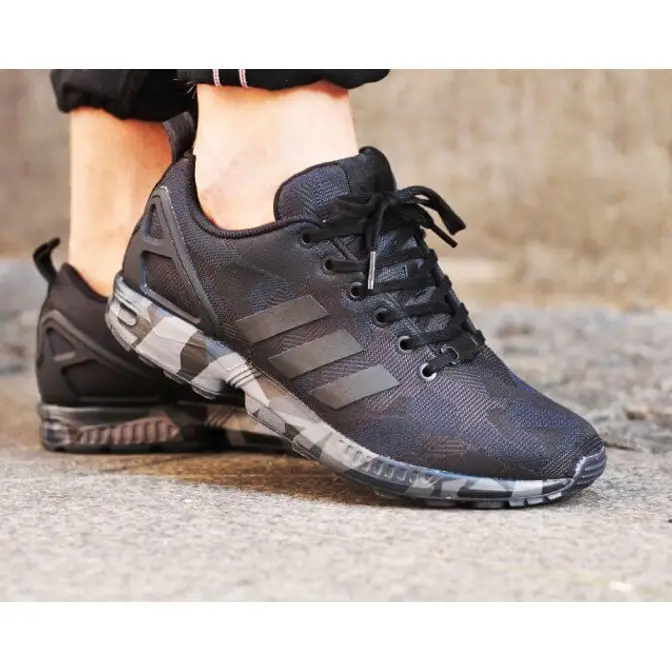 adidas ZX Flux Black Camo Where To Buy AF6307 The Sole Supplier