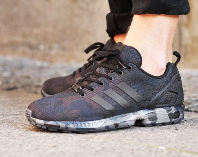 adidas ZX Flux Black Camo - Where To Buy - AF6307 | The Sole Supplier