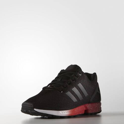 adidas zx flux grey and red