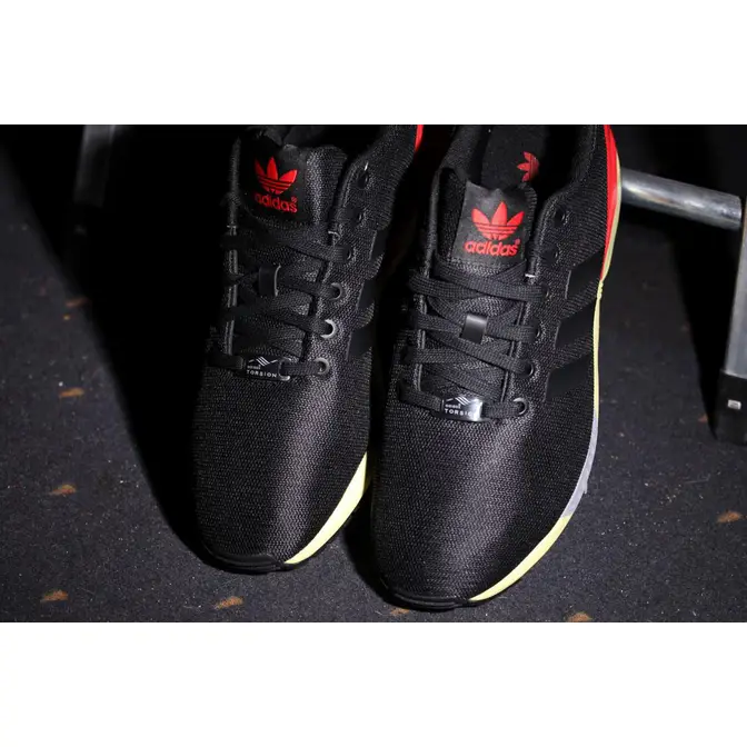 adidas ZX Flux Core Black Red | Where To Buy B34135 | The Sole Supplier