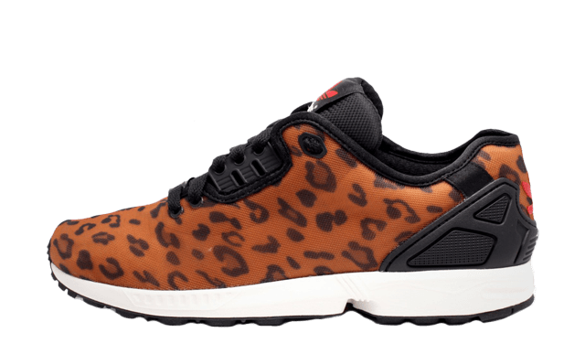 cheetah adidas zx flux