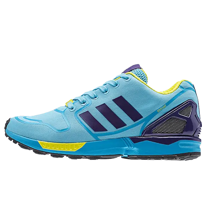 adidas ZX Flux Techfit Cyan Purple | Where To Buy | AF6303 | The Sole  Supplier