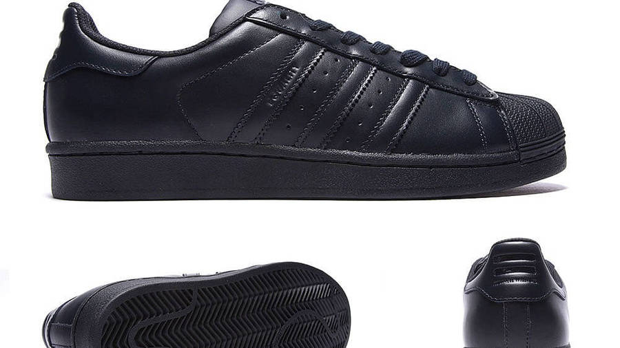 adidas triple black pharrell