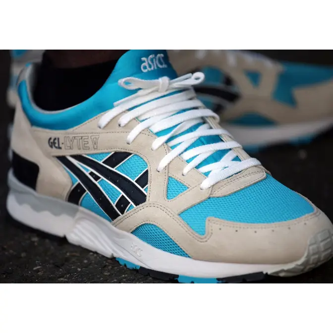 Asics gel lyte v atomic blue best sale