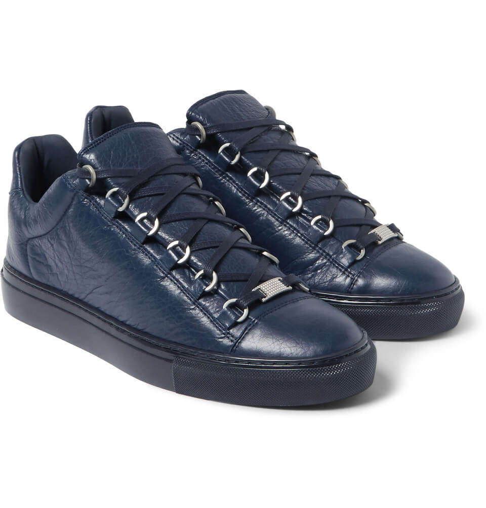 dark blue balenciaga shoes
