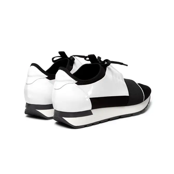 Balenciaga race runners sale black and white