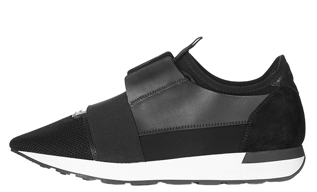 balenciaga runner all black